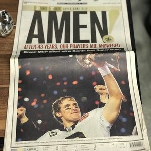 New Orleans Saints Super Bowl